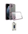 ieg™ iPhone 11 Pro Max Kılıf Nova Asil Özel Seri - Siyah Bilvis Hayalet Cam Ekran Koruyucu