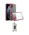 ieg™ iPhone 11 Pro Max Kılıf Nova Asil Özel Seri - Siyah Bilvis Hayalet Cam Ekran Koruyucu
