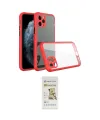 ieg™ iPhone 11 Pro Max Kılıf Nova Asil Özel Seri - Siyah Mat Seramik Nano Ekran Koruyucu