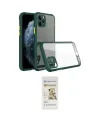ieg™ iPhone 11 Pro Max Kılıf Nova Asil Özel Seri - Siyah Mat Seramik Nano Ekran Koruyucu