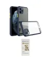 ieg™ iPhone 11 Pro Max Kılıf Nova Asil Özel Seri - Siyah Mat Seramik Nano Ekran Koruyucu