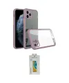 ieg™ iPhone 11 Pro Max Kılıf Nova Asil Özel Seri - Siyah Polymer Nano Ekran Koruyucu