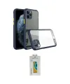 ieg™ iPhone 11 Pro Max Kılıf Nova Asil Özel Seri - Siyah Polymer Nano Ekran Koruyucu