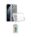 ieg™ iPhone 11 Pro Max Kılıf Nova Asil Özel Seri - Siyah Polymer Nano Ekran Koruyucu