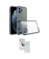 ieg™ iPhone 11 Pro Max Kılıf Nova Asil Özel Seri - Siyah Seramik Nano Ekran Koruyucu