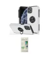 ieg™ iPhone 11 Pro Max Kılıf Odak Form Prime - Siyah 20D Premium Cam Ekran Koruyucu