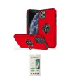 ieg™ iPhone 11 Pro Max Kılıf Odak Form Prime - Siyah 20D Premium Cam Ekran Koruyucu