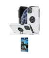 ieg™ iPhone 11 Pro Max Kılıf Odak Form Prime - Siyah 34D Izgaralı Cam