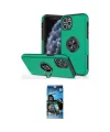 ieg™ iPhone 11 Pro Max Kılıf Odak Form Prime - Siyah 34D Izgaralı Cam