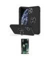 ieg™ iPhone 11 Pro Max Kılıf Odak Form Prime - Siyah 360 Mat Full Body Arka Koruyucu