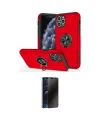 ieg™ iPhone 11 Pro Max Kılıf Odak Form Prime - Siyah 3D Antistatik Hayalet Cam Ekran Koruyucu