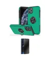ieg™ iPhone 11 Pro Max Kılıf Odak Form Prime - Siyah 3D Antistatik Hayalet Cam Ekran Koruyucu