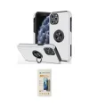 ieg™ iPhone 11 Pro Max Kılıf Odak Form Prime - Siyah 6D Mat Seramik Hayalet Nano Ekran Koruyucu