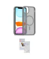 ieg™ iPhone 11 Pro Max Kılıf Siluet Minimal Prime - Siyah Seramik Nano Ekran Koruyucu