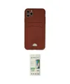 ieg™ iPhone 11 Pro Max Kılıf Vadi Çizgi Prime - Siyah 20D Premium Cam Ekran Koruyucu