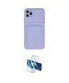 ieg™ iPhone 11 Pro Max Kılıf Vadi Çizgi Prime - Siyah 3D Antistatik Cam Ekran Koruyucu