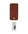 ieg™ iPhone 11 Pro Max Kılıf Vadi Çizgi Prime - Siyah 6D Mat Seramik Hayalet Nano Ekran Koruyucu