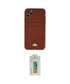 ieg™ iPhone 11 Pro Max Kılıf Vadi Çizgi Prime - Siyah Polymer Nano Ekran Koruyucu