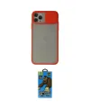 ieg™ iPhone 11 Pro Max Kılıf Vadi Çizgi - Siyah 18D Cam Ekran Koruyucu