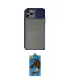 ieg™ iPhone 11 Pro Max Kılıf Vadi Çizgi - Siyah 18D Cam Ekran Koruyucu
