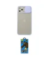 ieg™ iPhone 11 Pro Max Kılıf Vadi Çizgi - Siyah 18D Cam Ekran Koruyucu