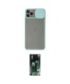 ieg™ iPhone 11 Pro Max Kılıf Vadi Çizgi - Siyah 360 Mat Full Body Arka Koruyucu