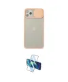 ieg™ iPhone 11 Pro Max Kılıf Vadi Çizgi - Siyah 3D Antistatik Cam Ekran Koruyucu