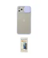 ieg™ iPhone 11 Pro Max Kılıf Vadi Çizgi - Siyah 6D Mat Seramik Hayalet Nano Ekran Koruyucu