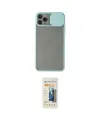ieg™ iPhone 11 Pro Max Kılıf Vadi Çizgi - Siyah 6D Mat Seramik Hayalet Nano Ekran Koruyucu