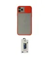 ieg™ iPhone 11 Pro Max Kılıf Vadi Çizgi - Siyah Bilvis Hayalet Cam Ekran Koruyucu