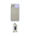 ieg™ iPhone 11 Pro Max Kılıf Vadi Çizgi - Siyah Bilvis Hayalet Cam Ekran Koruyucu