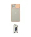 ieg™ iPhone 11 Pro Max Kılıf Vadi Çizgi - Siyah Bilvis Hayalet Cam Ekran Koruyucu