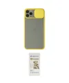 ieg™ iPhone 11 Pro Max Kılıf Vadi Çizgi - Siyah Mat Seramik Nano Ekran Koruyucu