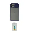 ieg™ iPhone 11 Pro Max Kılıf Vadi Çizgi - Siyah Polymer Nano Ekran Koruyucu
