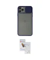 ieg™ iPhone 11 Pro Max Kılıf Vadi Çizgi - Siyah Seramik Nano Ekran Koruyucu