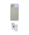 ieg™ iPhone 11 Pro Max Kılıf Vadi Çizgi - Siyah Seramik Nano Ekran Koruyucu