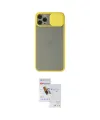 ieg™ iPhone 11 Pro Max Kılıf Vadi Çizgi - Siyah Seramik Nano Ekran Koruyucu