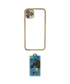 ieg™ iPhone 11 Pro Max Kılıf Vadi Minimal - Siyah 18D Cam Ekran Koruyucu