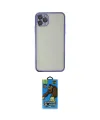ieg™ iPhone 11 Pro Max Kılıf Vadi Minimal - Siyah 18D Cam Ekran Koruyucu