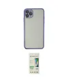 ieg™ iPhone 11 Pro Max Kılıf Vadi Minimal - Siyah 20D Premium Cam Ekran Koruyucu