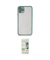 ieg™ iPhone 11 Pro Max Kılıf Vadi Minimal - Siyah 20D Premium Cam Ekran Koruyucu