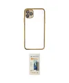 ieg™ iPhone 11 Pro Max Kılıf Vadi Minimal - Siyah 6D Mat Seramik Hayalet Nano Ekran Koruyucu