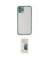 ieg™ iPhone 11 Pro Max Kılıf Vadi Minimal - Siyah 6D Mat Seramik Hayalet Nano Ekran Koruyucu