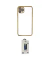ieg™ iPhone 11 Pro Max Kılıf Vadi Minimal - Siyah Bilvis Hayalet Cam Ekran Koruyucu