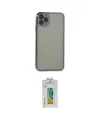 ieg™ iPhone 11 Pro Max Kılıf Vadi Minimal - Siyah Polymer Nano Ekran Koruyucu