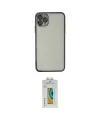 ieg™ iPhone 11 Pro Max Kılıf Vadi Minimal - Siyah Polymer Nano Ekran Koruyucu