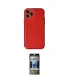 ieg™ iPhone 11 Pro Max Kılıf Yadigar Klasik - Siyah 34D Hayalet Izgaralı Cam