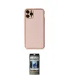 ieg™ iPhone 11 Pro Max Kılıf Yadigar Klasik - Siyah 34D Hayalet Izgaralı Cam