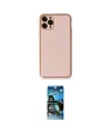 ieg™ iPhone 11 Pro Max Kılıf Yadigar Klasik - Siyah 34D Izgaralı Cam