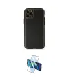 ieg™ iPhone 11 Pro Max Kılıf Yadigar Klasik - Siyah 3D Antistatik Cam Ekran Koruyucu